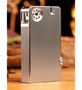 Amazon.co.jp: WDMART TC4 チタン合金 機械式ライター 軟火